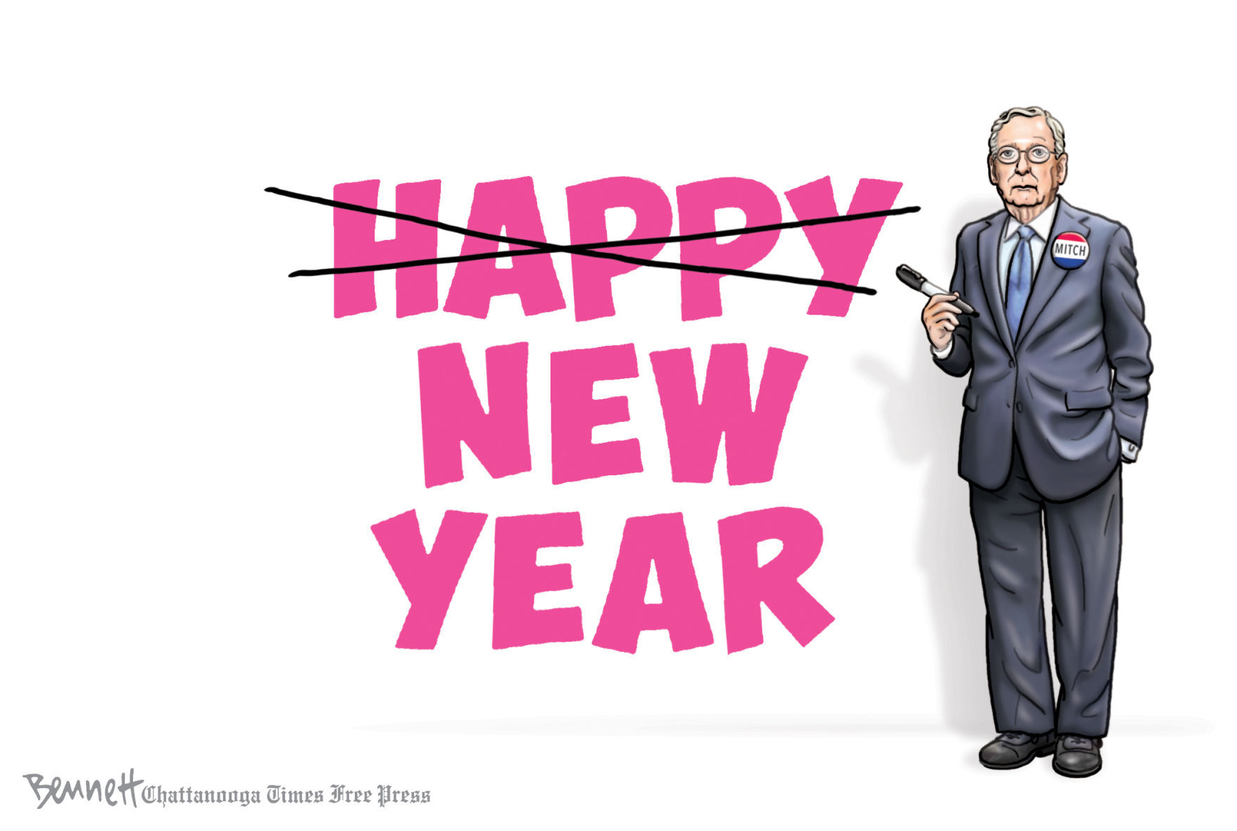 Clay Bennett cartoon